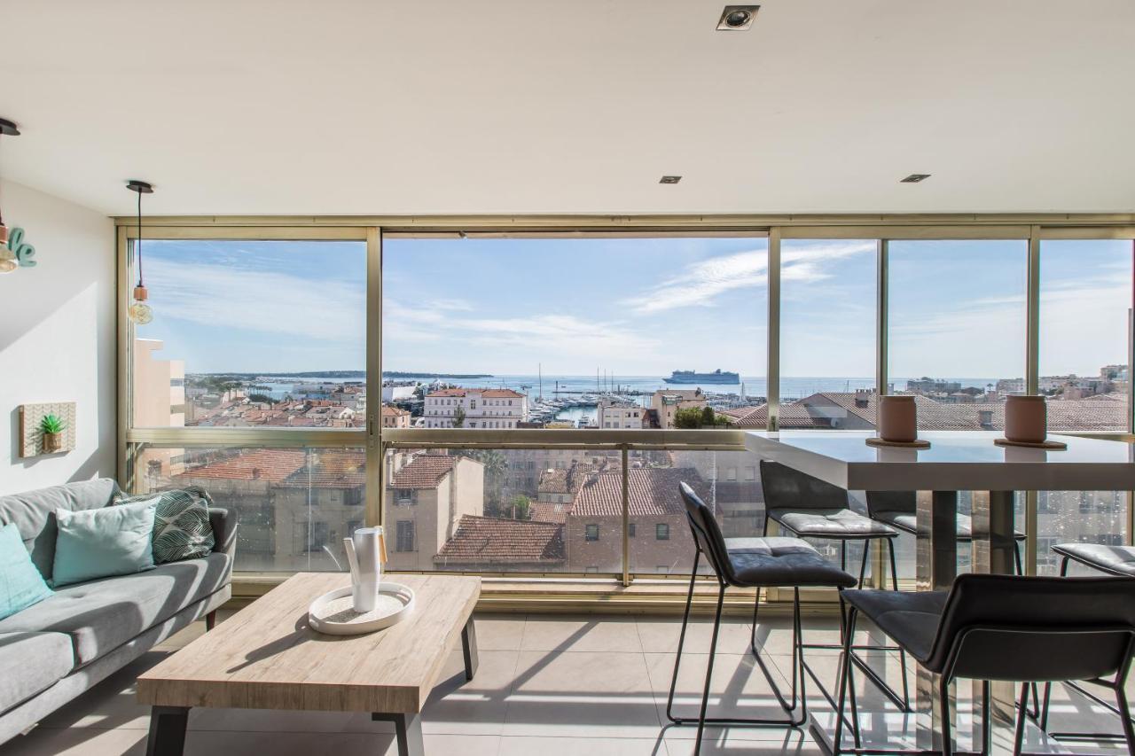 Lb Vacation Rentals I Admire Panoramic Ocean Views Through Walls Of Windows Cannes Exterior photo